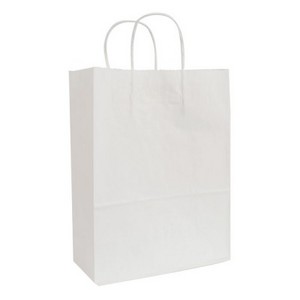 WHITE SHOPPING BAGS (DEBBIE)