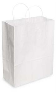 WHITE SHOPPING BAGS (QUEEN)