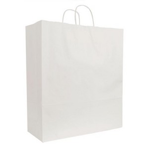 WHITE SHOPPING BAGS (JUMBO)