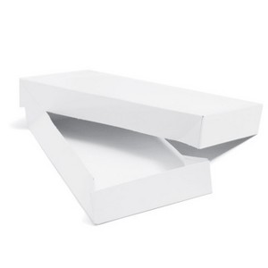 TWO PIECE WHITE GIFT BOX