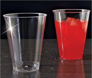 7OZ CLEAR HARD PLASTIC CUPS