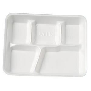 SCHOOL TRAY 5 COMPARTMENT FOAM