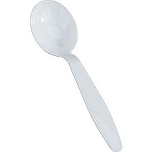 HEAVY DUTY SOUP SPOON WHITE