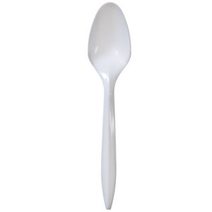 MEDIUM WEIGHT PLASTIC TEASPOON