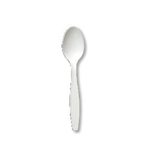 PLASTIC SPOONS (WHITE)