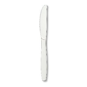 PLASTIC KNIVES (WHITE)