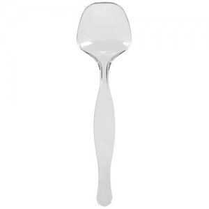 9" CLEAR SERVING SPOON