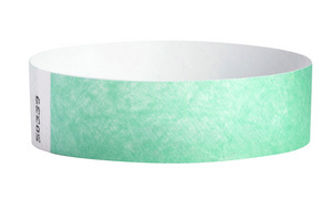 SOLID AQUA WRISTBANDS