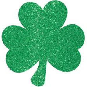 GLITTER SHAMROCKS