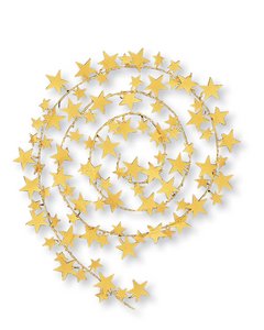 GOLD EMBOSSED STARS-FANCY