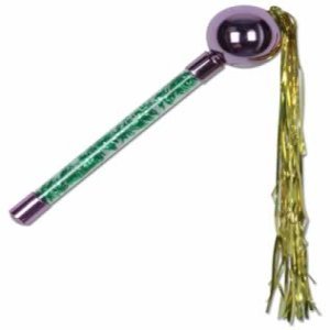 METALLIC TASSELED MARACAS