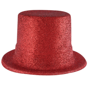 GLITTERED TOP HAT