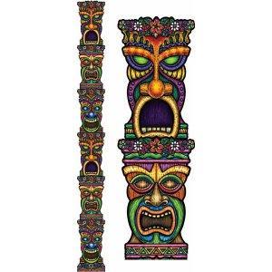 JOINTED TIKI TOTEM POLE