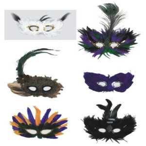 MAJESTIC FANCI-FEATHER MASK