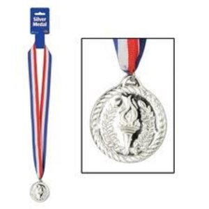 SILVER MEDAL W/RIBBON