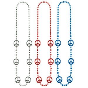 PATRIOTIC PEACE BEADS