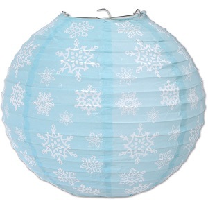 SNOWFLAKE PAPER LANTERNS