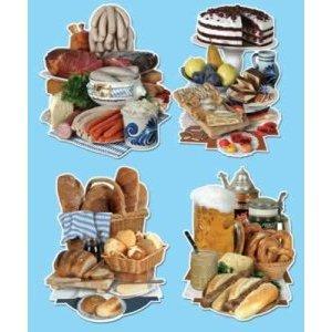 GERMAN FOOD CUTOUTS