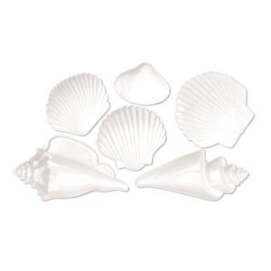 PLASTIC SEASHELLS