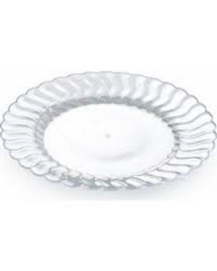 6" DESSERT PLATE (CLEAR)