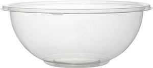 160 OZ CLEAR PET SALAD BOWL