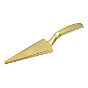 9.5" POLISH GOLD CAKE CUTTER