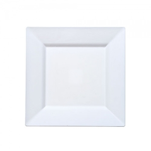 6 1/2 SQUARE PLATE (PEARL)