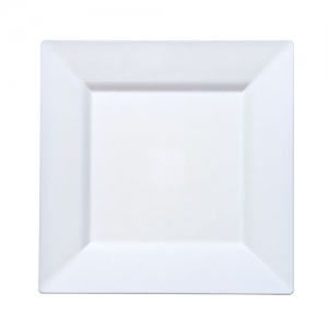 8" SQUARE PLATES  (PEARL)