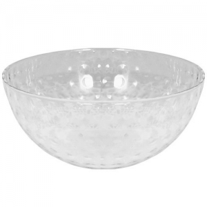 CLEAR DIMPLE BOWL