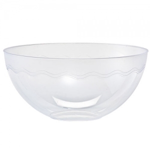 100 OZ CLEAR WAVE BOWL