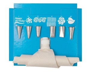 8-PIECE PIPING TIP SET