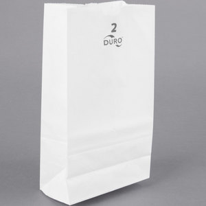 WHITE GROCERY BAG #2