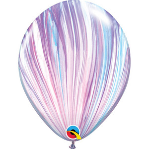 11" TIE DYE/MARBLE BALLOON