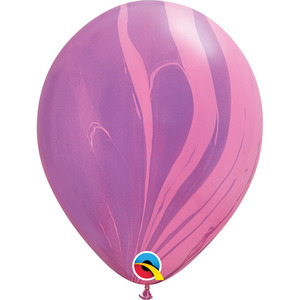 11" TIE DYE/MARBLE BALLOON