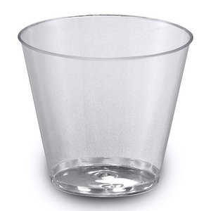 5OZ CLEAR HARD PLASTIC CUPS