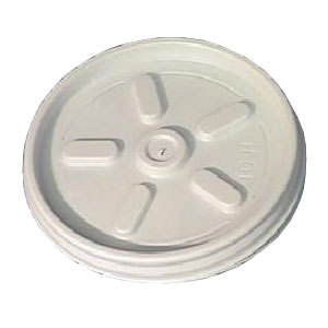 10 OZ. WHITE FOAM CUP LID