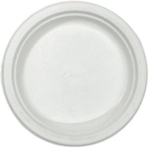 6 3/4" WHITE PAPER PLATE