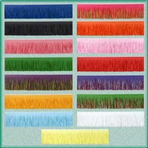 6-PLY TISSUE FRINGE DRAPES