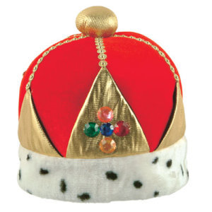 PLUSH IMPERIAL CROWN