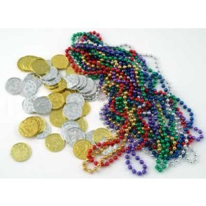 TREASURE LOOT-BEADS & COINS