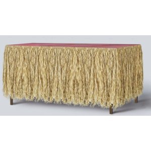 RAFIA TABLE SKIRTING