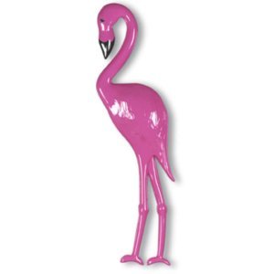 26" PLASTIC FLAMINGO