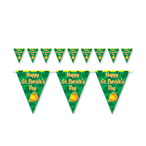 ST. PATRICK'S PENNANT BANNER