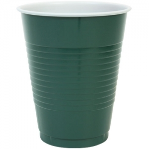 18 OZ GREEN PLASTIC CUP