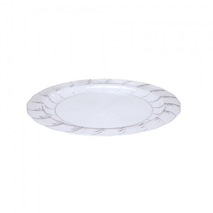 7.5" CLEAR PLASTIC PLATE