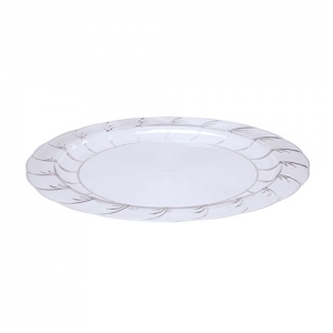 9" CLEAR PLASTIC PLATE