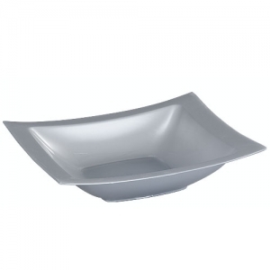 12 OZ SILVER RECTANGLE BOWL