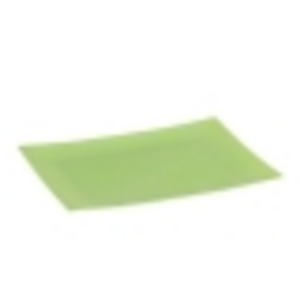 7" PISTACHIO RECTANGLE PLATE