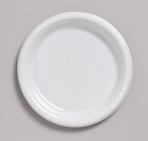 10 1/4" PLASTIC BANQUET PLATE